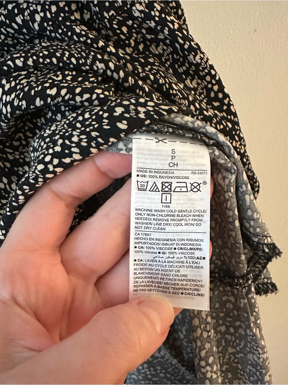 Old Navy Speckled Tiered Mini Dress - Picture 5 of 7